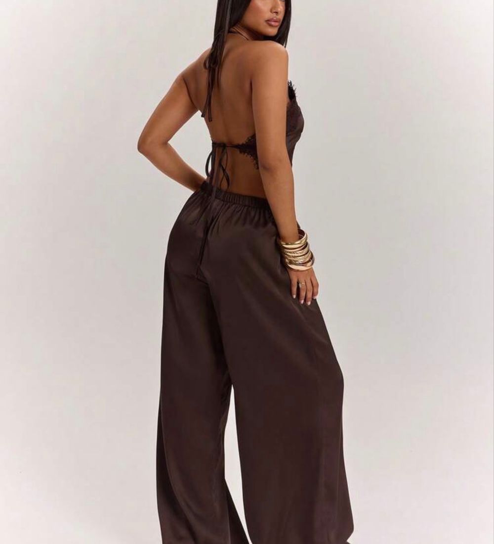 coffee brown women 2 piece, photo 2 of 2